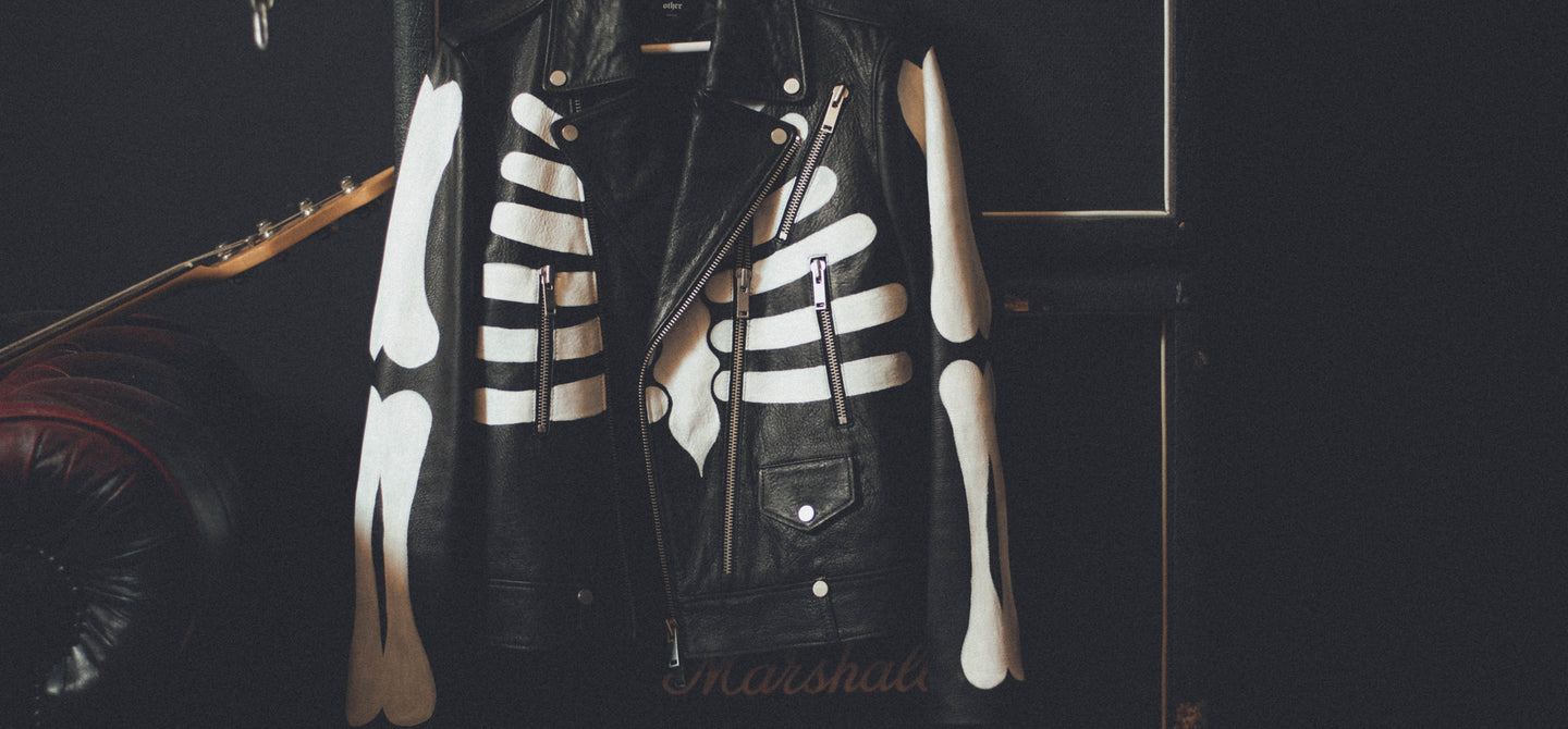 Limited Edition Skeleton Biker Jacket