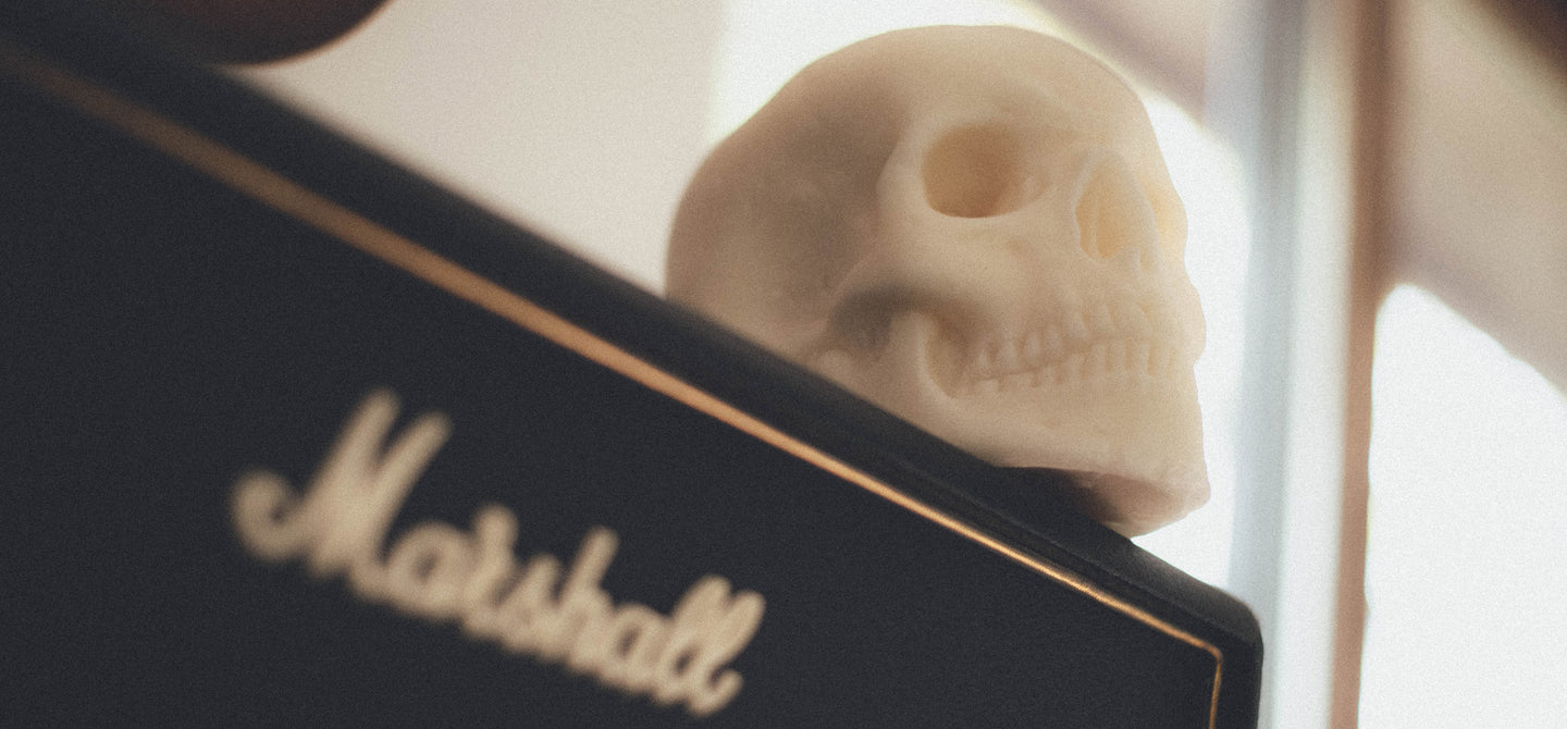 The Skull Candle | Bone White