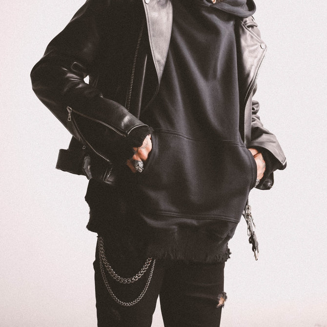 The Distressed Hoodie