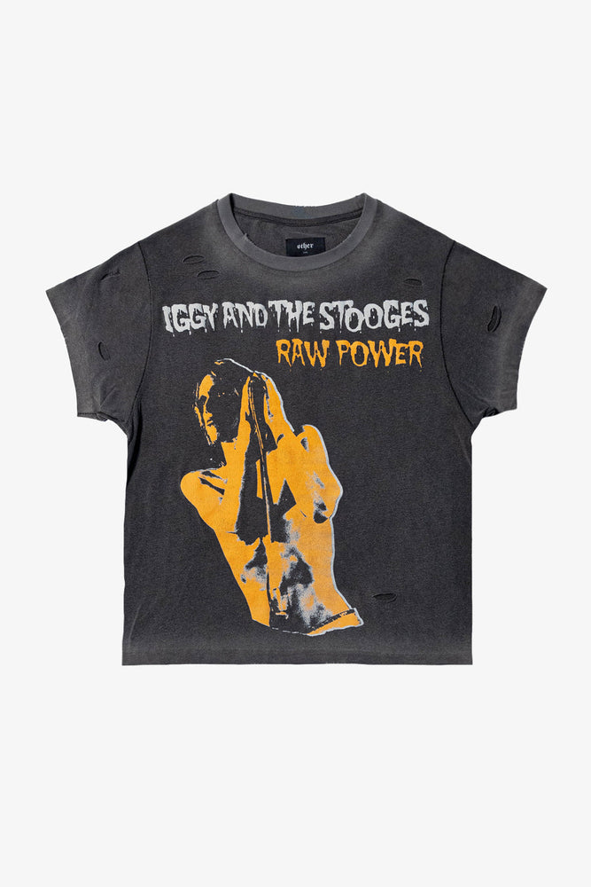 IGGY POP RAW POWER Tシャツ POST JUNK / 90's IGGY POP 