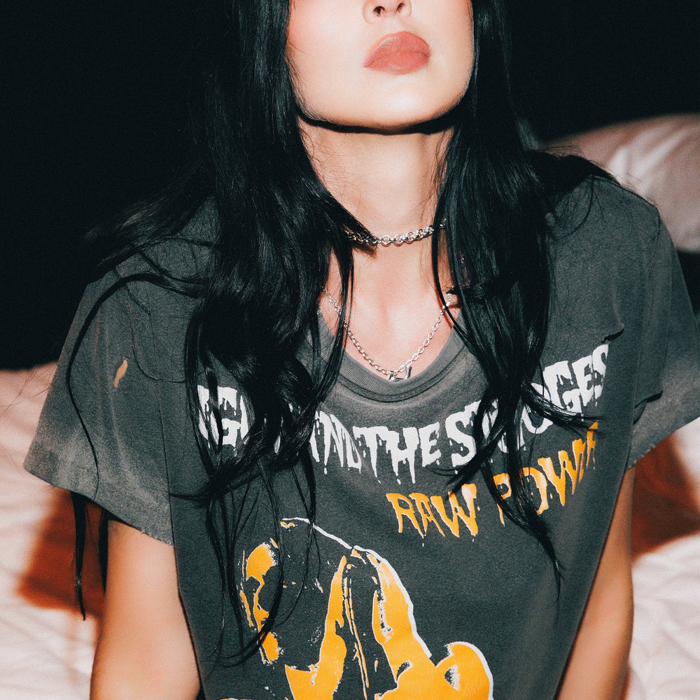 IGGY & THE STOOGES RAW POWER VINTAGE T-SHIRT ‐ OTHER