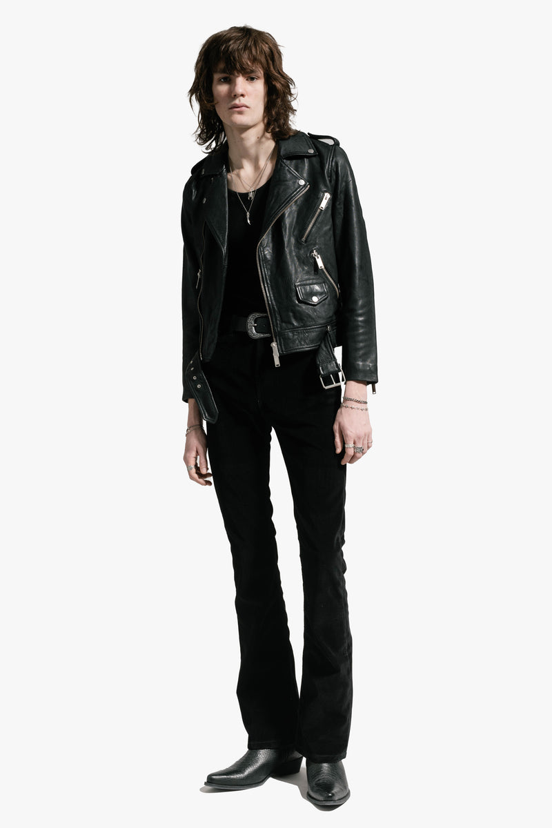 The Deuce Biker Jacket - Vintage Black