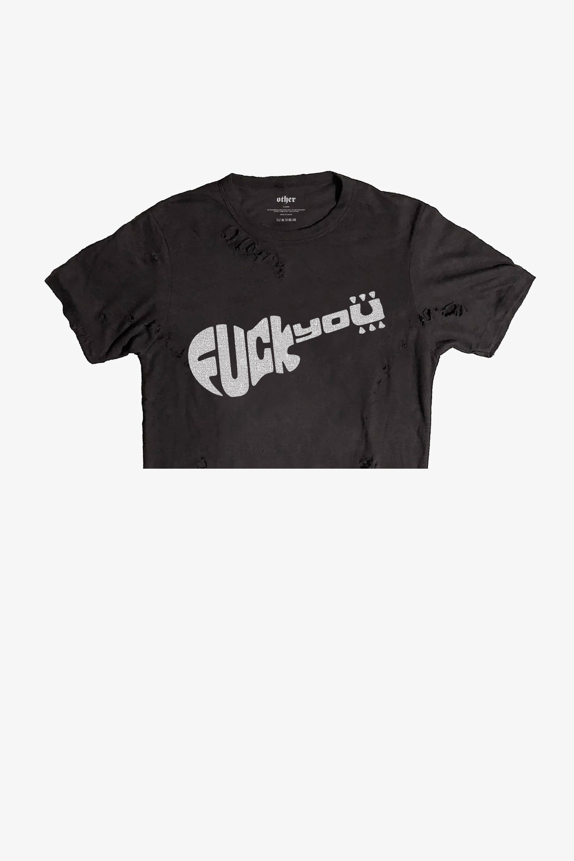 Cropped thrasher outlet tee