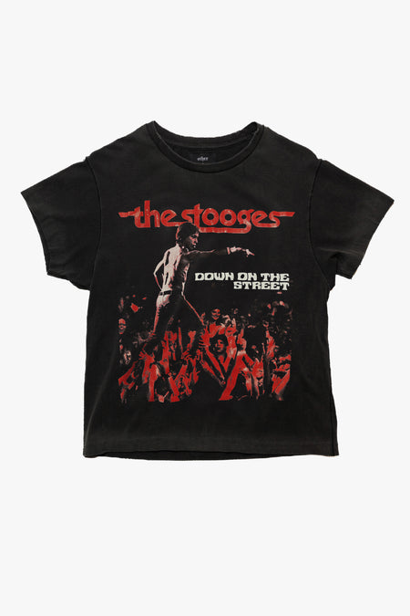 IGGY & THE STOOGES DOWN ON THE STREET VINTAGE T-SHIRT