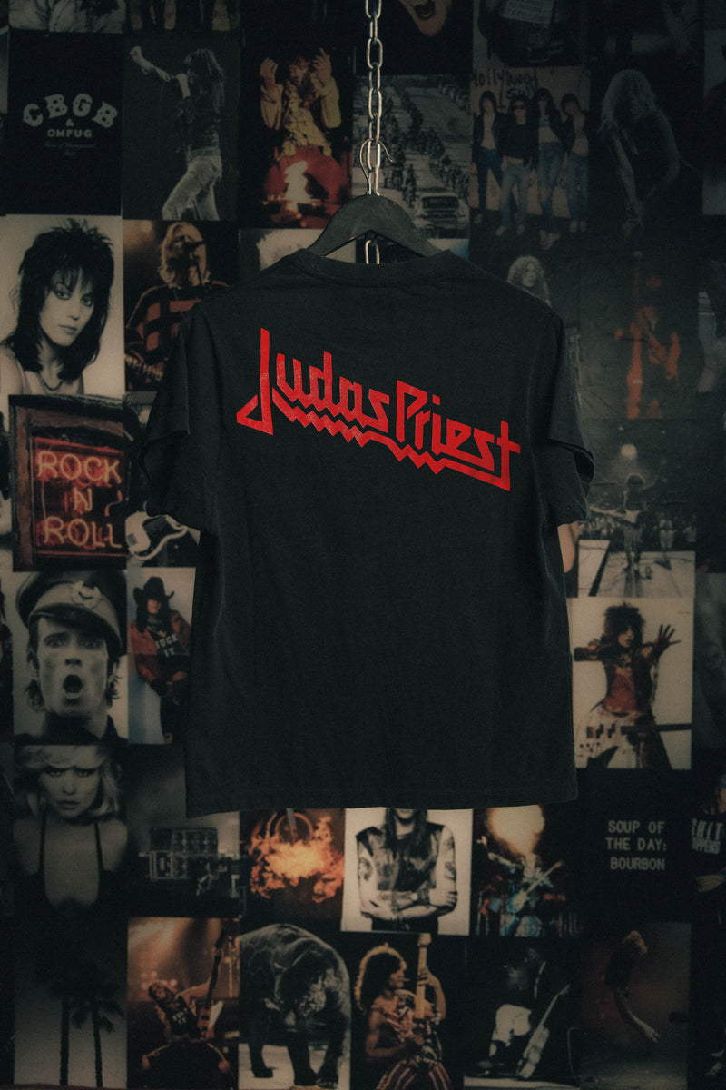 JUDAS PRIEST BRITISH STEEL VINTAGE T-SHIRT