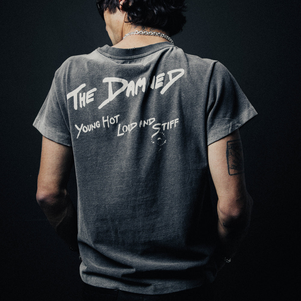 THE DAMNED YOUNG HOT LOUD & STIFF VINTAGE T-SHIRT ‐ OTHER