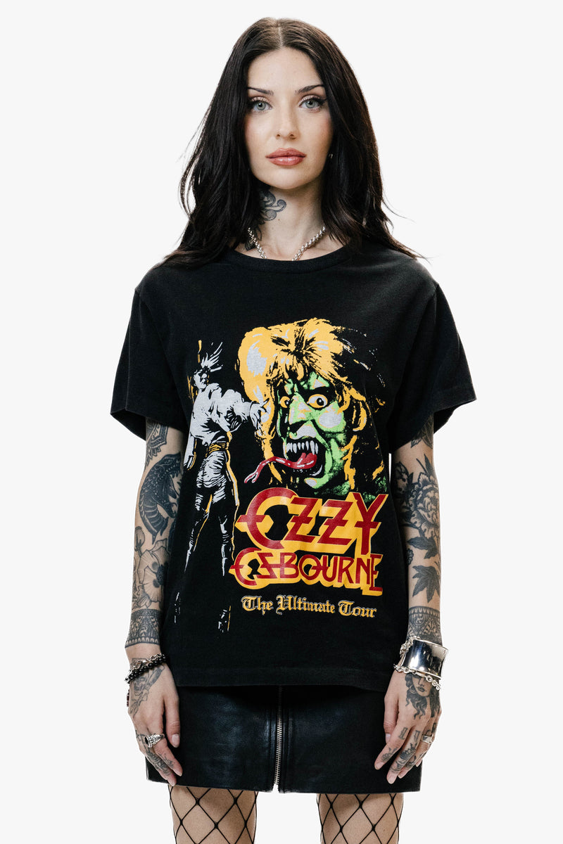 OZZY OSBOURNE THE ULTIMATE TOUR VINTAGE T-SHIRT