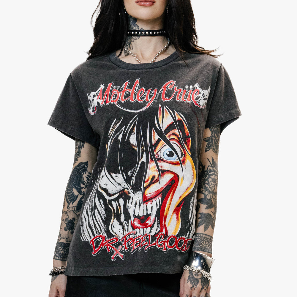 MOTLEY CRUE CRASH & BURN VINTAGE T-SHIRT ‐ OTHER