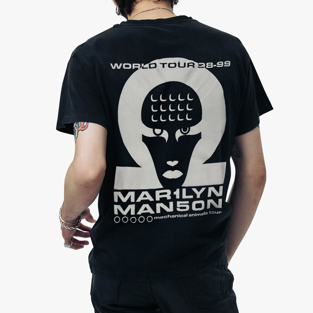 MARILYN MANSON MECHANICAL ANIMALS WORLD TOUR VINTAGE T-SHIRT ‐ OTHER