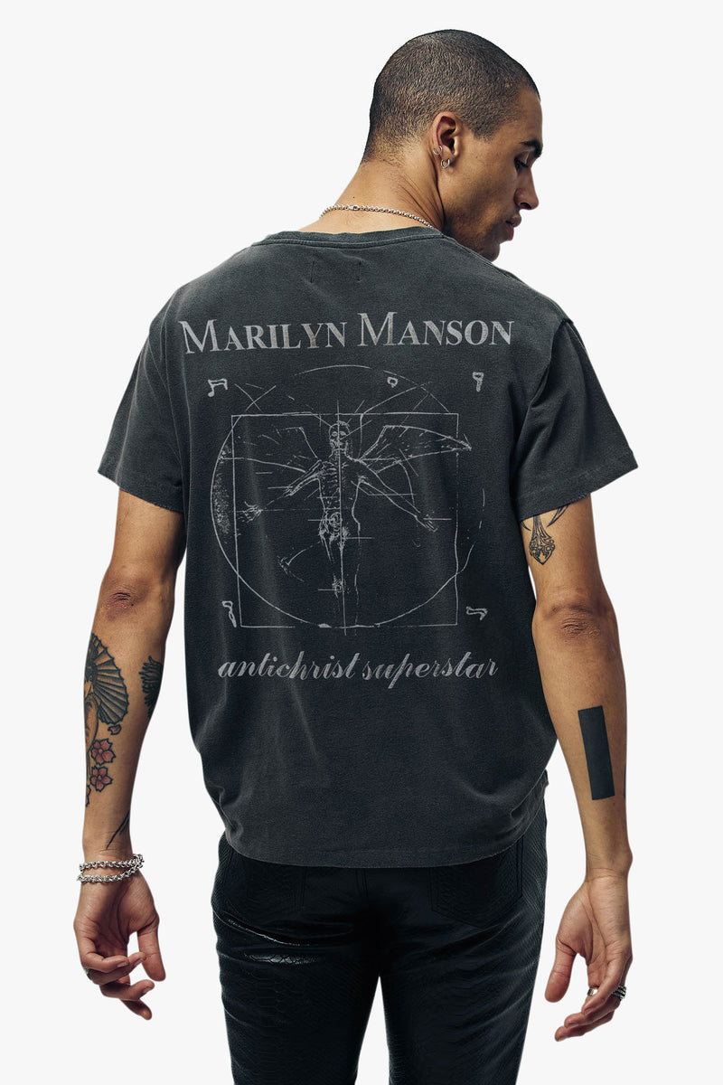 MARILYN MANSON ANGEL WITH THE SCABBED WINGS VINTAGE T-SHIRT