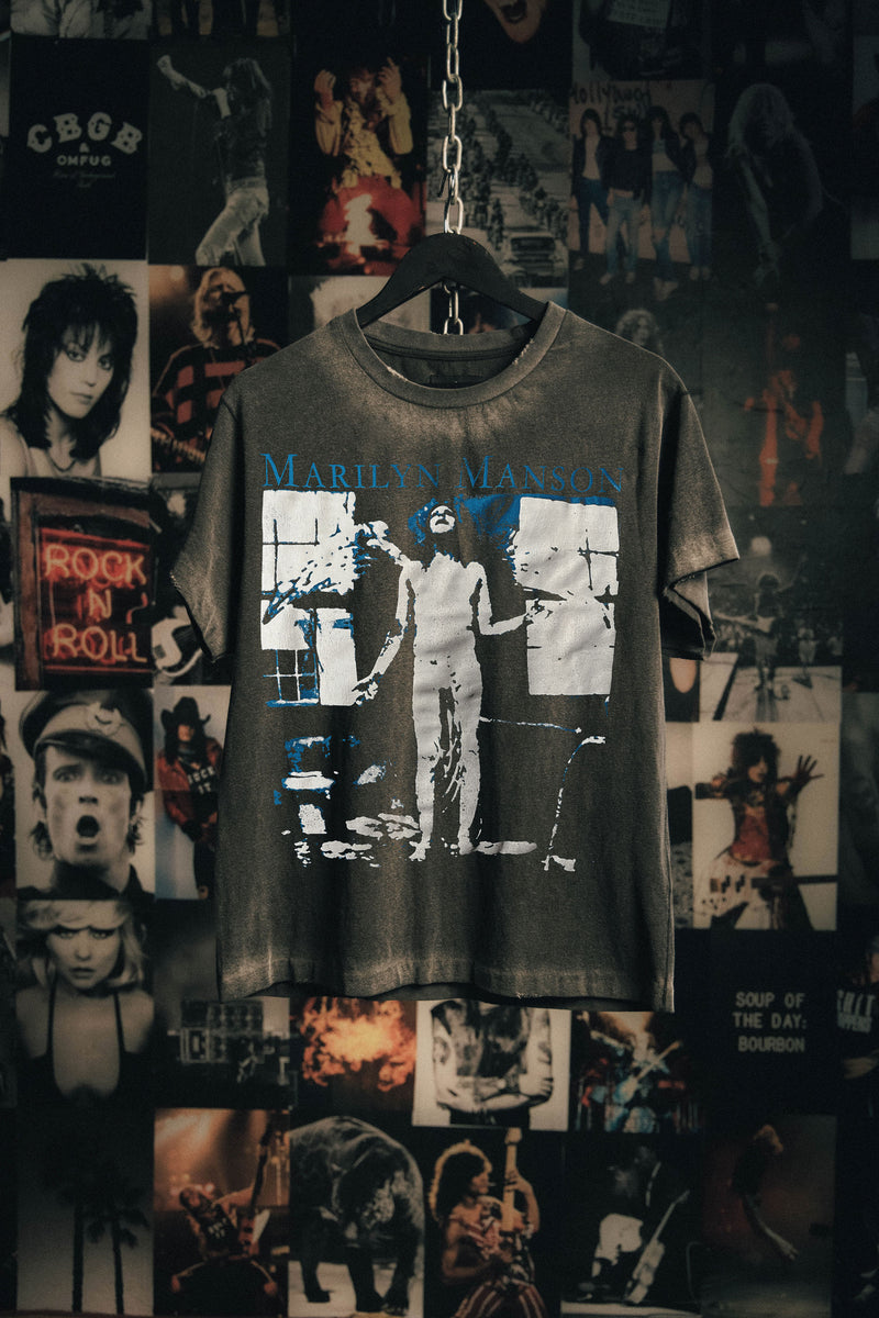 MARILYN MANSON ANGEL WITH THE SCABBED WINGS VINTAGE T-SHIRT
