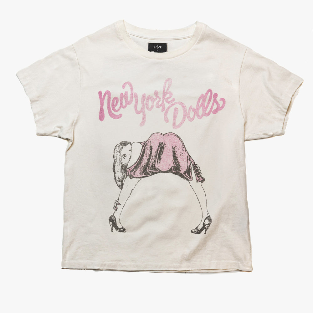 NEW YORK DOLLS FLIRT VINTAGE T-SHIRT ‐ OTHER
