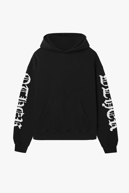 OTHER Sleeve Print Oversize Hoodie