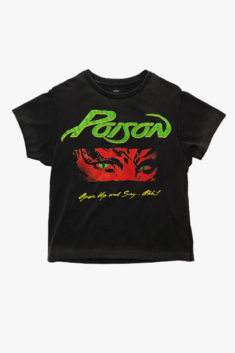 POISON OPEN UP & SAY AHH VINTAGE T-SHIRT