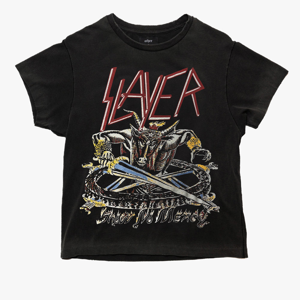 SLAYER Tshirt 黒 M ロック バンドT ミュージシャン SLAYER FACE THE FUCKIN SLAYER VINTAGE T-SHIRT ‐ OTHER