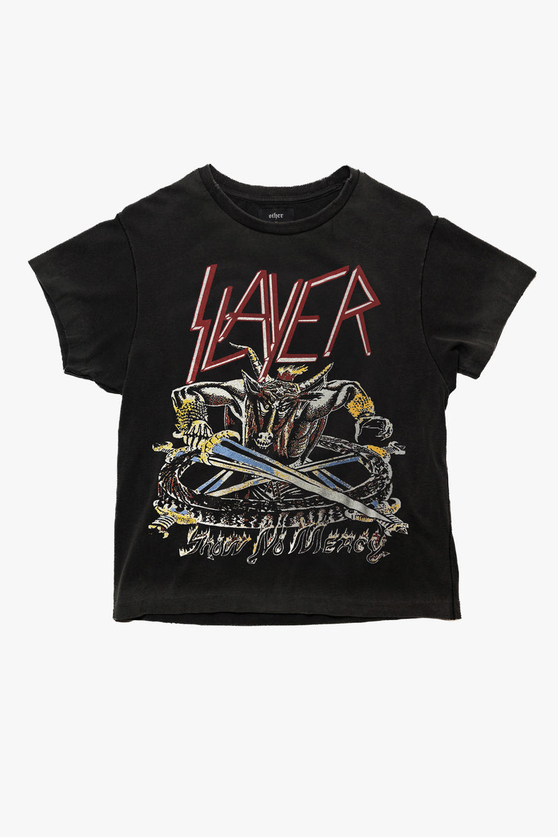 SLAYER FACE THE FUCKIN SLAYER VINTAGE T-SHIRT