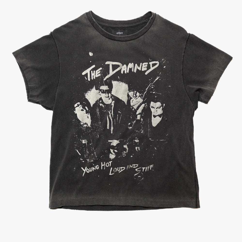 THE DAMNED YOUNG HOT LOUD & STIFF VINTAGE T-SHIRT ‐ OTHER