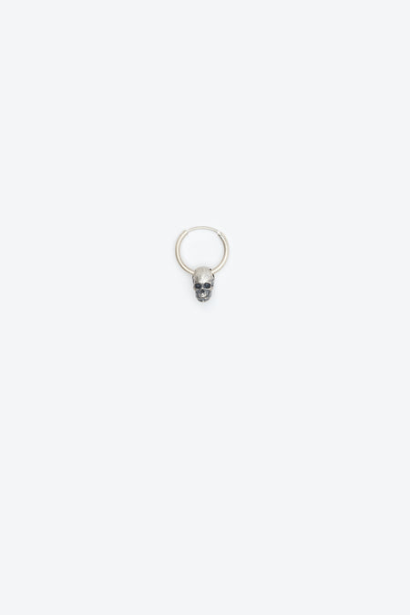 .925 Skull Earring | Silver