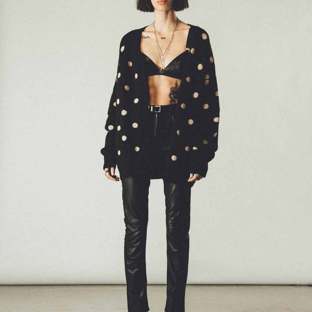 Brushed Polka Dot Cardigan ※即日発送可能 Supreme polka dot brushed cardigan