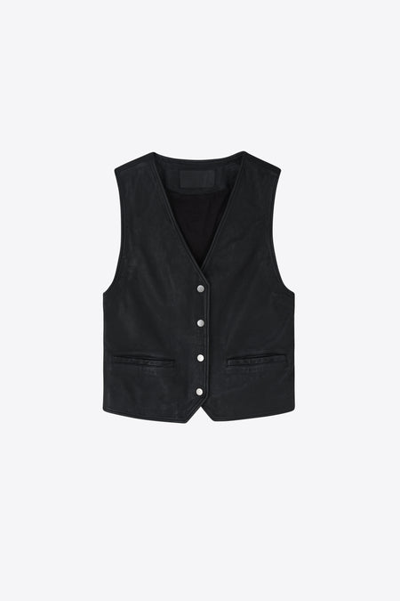 The Leather Cut - Vintage Black