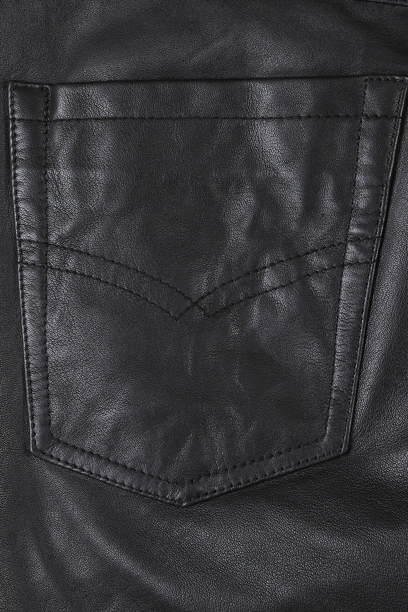 The Leather Pants - Vintage Black