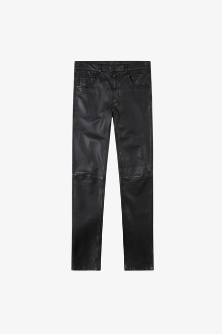 The Leather Pants - Vintage Black
