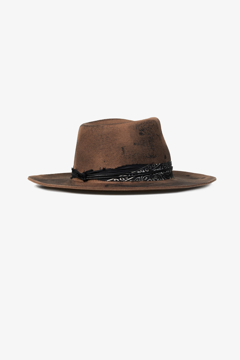 The Weiland Fedora Hat - Cigar