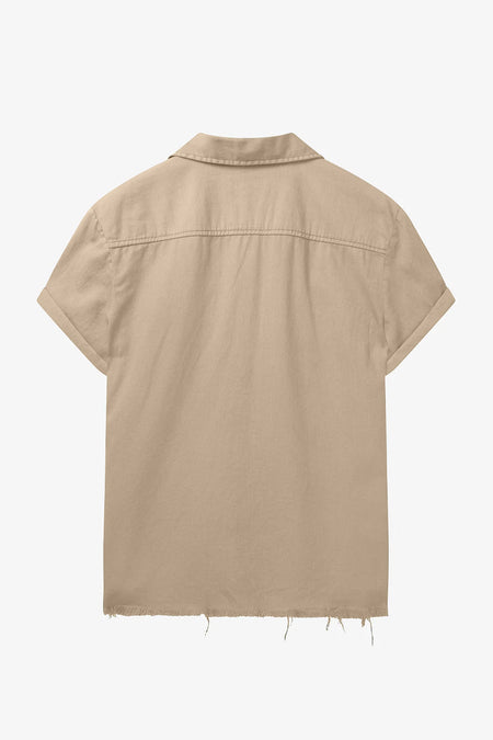 S/S Military Shirt | Desert Sand
