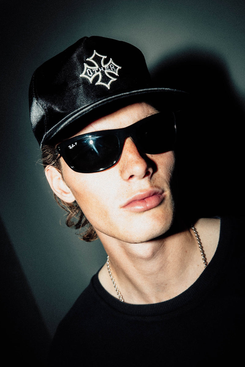 Icon Baseball Hat - Black Silk