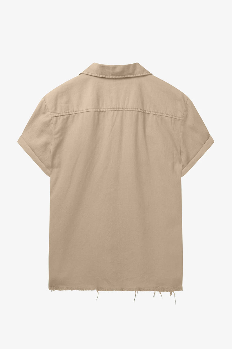 S/S Military Shirt | Desert Sand