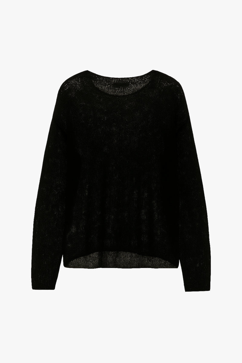OVERSIZED NAVARRO JUMPER - Black