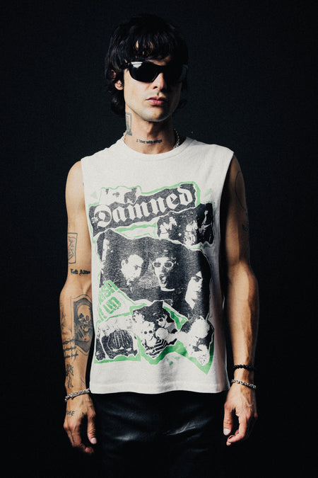 THE DAMNED SMASH IT UP VINTAGE TANK