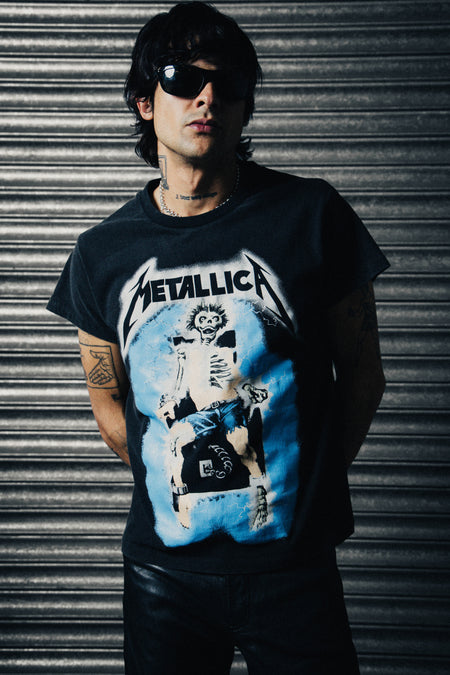 METALLICA RIDE THE LIGHTNING US TOUR VINTAGE T-SHIRT