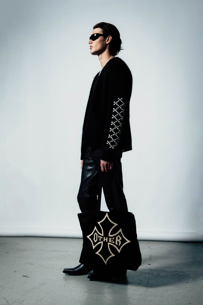 Icon Berwick Cardigan - Black