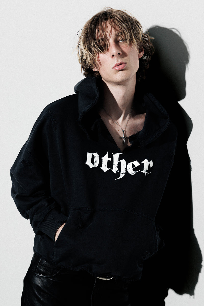 OTHER DISTRESSED HOODIE