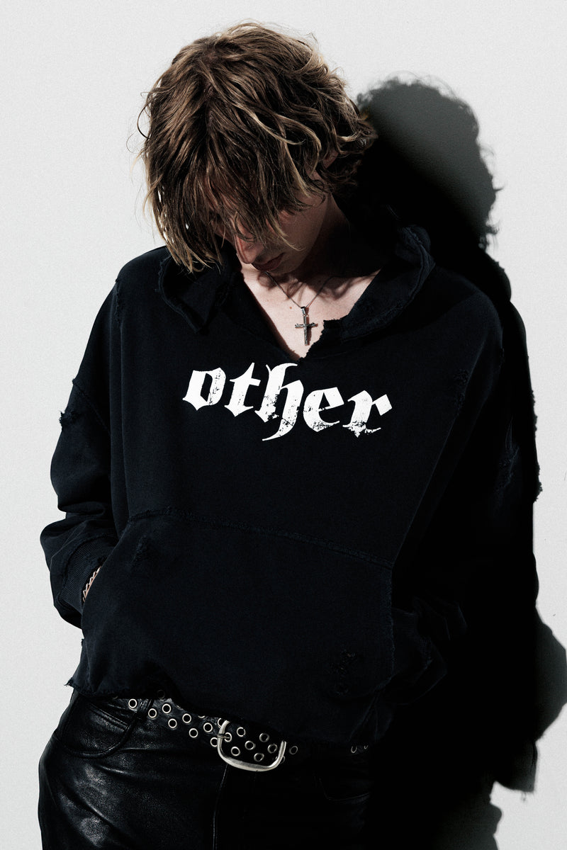 OTHER DISTRESSED HOODIE