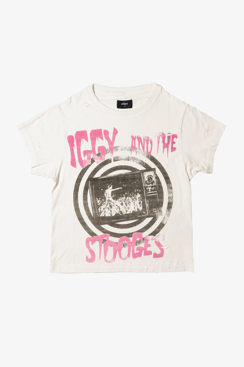 IGGY & THE STOOGES TV VINTAGE T-SHIRT