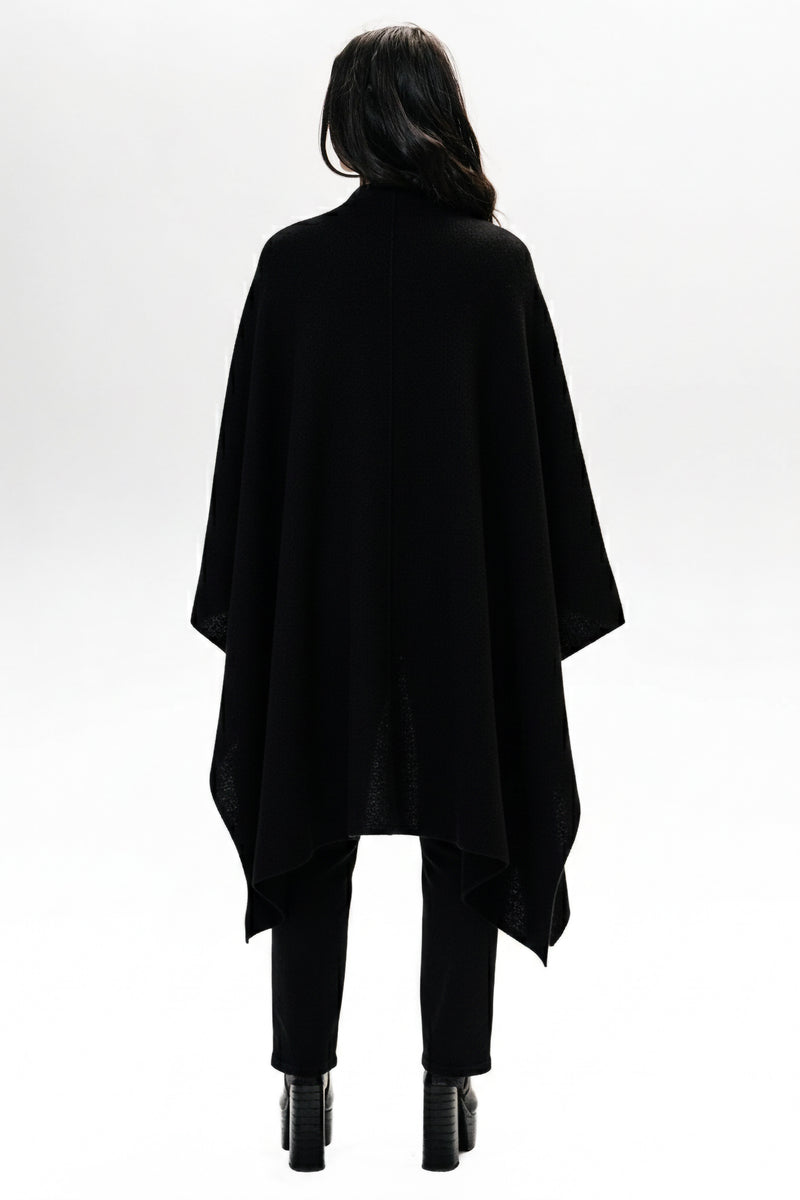 The  Poncho - Black