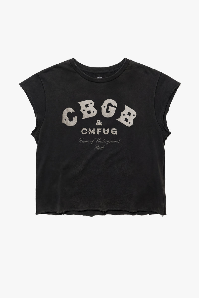CBGB RAW EDGE T-SHIRT