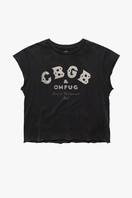 CBGB RAW EDGE T-SHIRT
