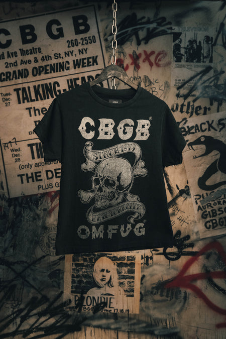 CBGB SKULL & CROSSBONES VINTAGE T-SHIRT