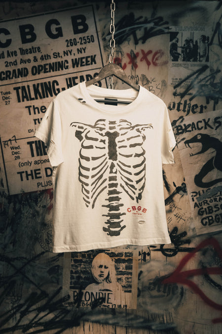 CBGB 1980'S BONES VINTAGE T-SHIRT