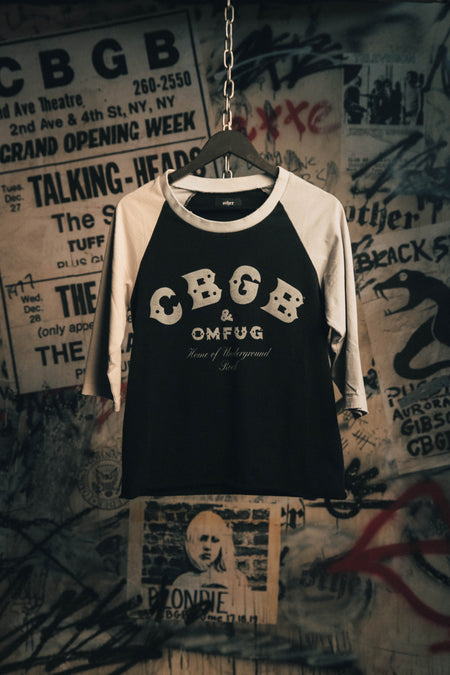 CBGB VINTAGE BASEBALL TEE