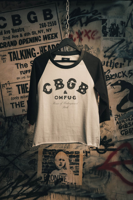 CBGB VINTAGE BASEBALL TEE