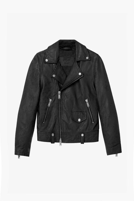 COLT LEATHER BIKER JACKET |  VINTAGE BLACK