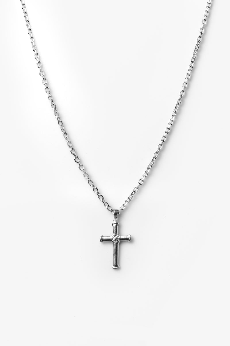 .925 Knotted Cross Pendant