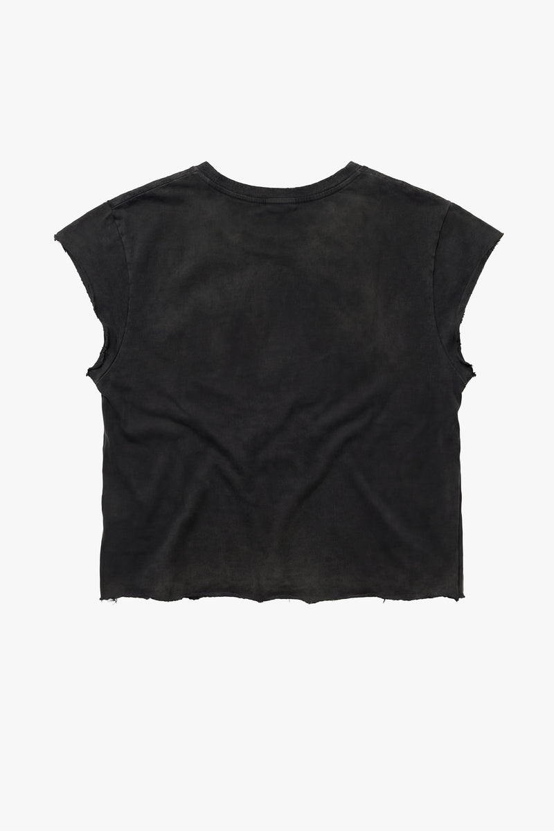 Vintage Issue Raw Edge T-Shirt - Worn Black