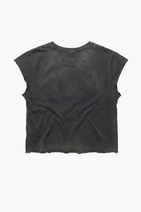 Vintage Issue Raw Edge T-Shirt - Heavy Relic Black - Women