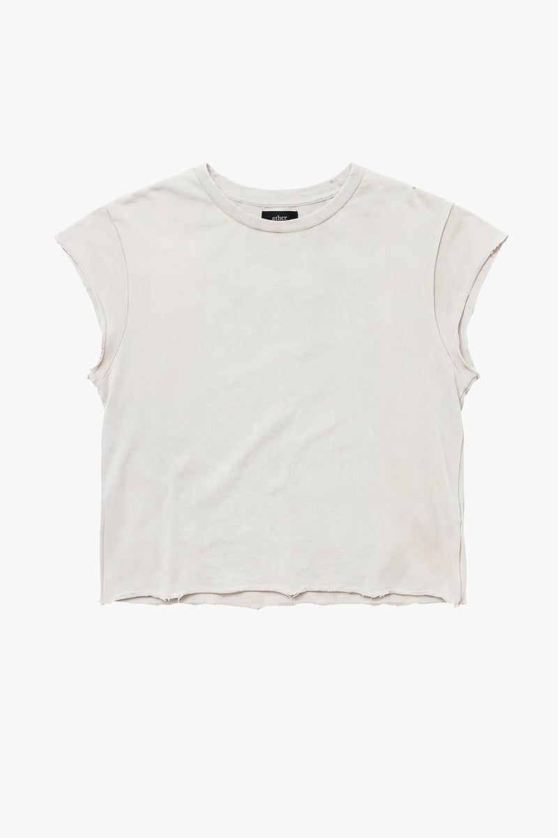 Vintage Issue Raw Edge T-Shirt - Blonde - Women