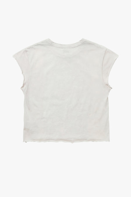 Vintage Issue Raw Edge T-Shirt - Blonde - Women